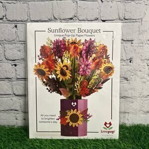 Lovepop Sunflower Paper Bouquet‎